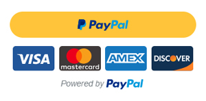PayPal accepts Visa, MasterCard, American Express, Discover, and more